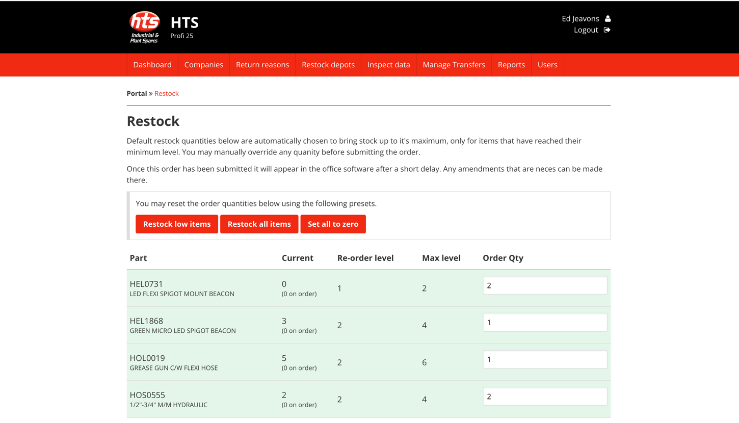 Profi UK Screenshot